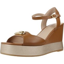 Sandały LIU-JO KAREN 11 Brązowy. Brązowe sandały damskie Liu Jo, bez wzorów, ze skóry, bez obcasa, bez zapięcia. W wyprzedaży za 483.30 zł.
