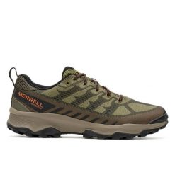 Buty trekkingowe męskie Merrell Speed Eco Wp. Trekkingi męskie Merrell, z gumy, bez zapięcia. Za 735.00 zł.