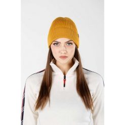 Czapka zimowa 100% wełna merino - Icewall (250 g/m²). Żółte czapki damskie WOOLONA, na zimę, bez wzorów, z wełny, sportowe. W wyprzedaży za 126.00 zł.