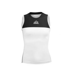 Damski tank top Acerbis Vicky. Białe topy damskie ACERBIS, bez wzorów, eleganckie, bez kołnierzyka, bez ramiączek. Za 135.00 zł.