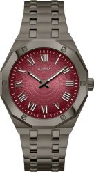 Zegarek Guess Zegarek męski Guess GW0575G5 szary. Szare zegarki męskie Guess, z aplikacjami. Za 635.00 zł.