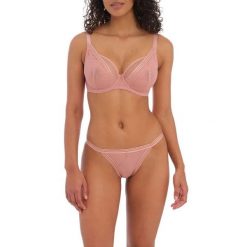 Figi damskie Freya Tailored. Czerwone majtki damskie Freya, z koronki. Za 195.50 zł.