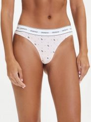 Guess Biustonosz top O97C01 KBOE1 Różowy. Czerwone topy damskie Guess, s, z aplikacjami, z bawełny, bez kołnierzyka, bez ramiączek. Za 139.99 zł.