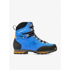 Buty trekkingowe męskie Zamberlan Baltoro Lite GTX. Niebieskie buty zimowe męskie Zamberlan, bez wzorów, bez obcasa, bez zapięcia. Za 1,238.99 zł.
