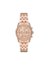 Michael Kors Zegarek Ritz Ladies Chronograph MK7531 Różowy. Czerwone, analogowe zegarki damskie Michael Kors. Za 919.99 zł.