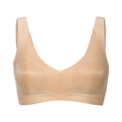 Sloggi Biustonosz Zero Feel beżowy female beżowy S (36/38). Brązowe bielizna sportowa damska Sloggi, s, bez wzorów, climacool (adidas). Za 159.00 zł.