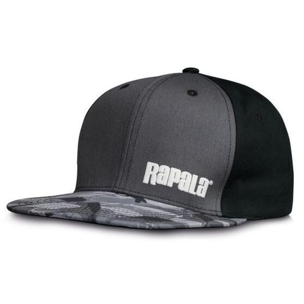 Czapka Snapback Rapala. Czarne czapki damskie RAPALA, bez wzorów, z bawełny, sportowe. Za 152.50 zł.