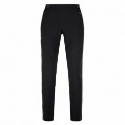 Męskie spodnie do biegania Kilpi HEYES-M. Czarne spodnie sportowe męskie Kilpi, m, bez wzorów, z dresówki, do biegania. Za 220.99 zł.