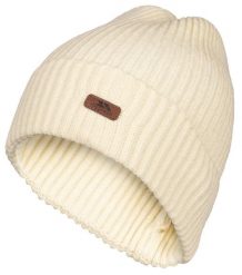 Trespass Dornan - Czapka unisex kremowa, rozmiar S/M. Białe czapki damskie 2117 OF SWEDEN, bez wzorów, z materiału. Za 165.99 zł.