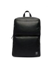 Calvin Klein Plecak Emblem Hw Slim Pocket Backpack LV04D3289G Czarny. Czarne plecaki męskie Calvin Klein, bez wzorów, ze skóry. Za 699.99 zł.