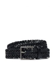 Calvin Klein Pasek Warmth Buckle Woven 35Mm Fixed - LV04D7061G Czarny. Czarne paski męskie Calvin Klein, ze skóry. Za 289.99 zł.