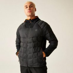 Kurtka puchowa Dare 2B Torrek Flex. Czarne kurtki męskie Dare 2B, m, bez wzorów, z puchu, sportowe, bez kaptura. Za 188.75 zł.