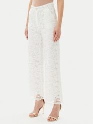 Artigli Spodnie materiałowe ACPA000739 Biały Regular Fit. Białe spodnie materiałowe damskie Artigli, bez wzorów, z materiału. Za 239.99 zł.