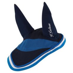 Krótka czapka dla konia BR Equitation Xcellence. Niebieskie czapki damskie BR, bez wzorów, sportowe. Za 142.50 zł.