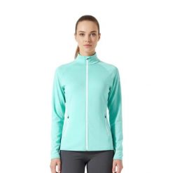 Damska kurtka Merino Ultra 300 - Bez kaptura. Zielone kurtki sportowe damskie FJORK MERINO, na zimę, m, bez wzorów, z elastanu, bez ramiączek, bez kaptura, narciarskie. Za 899.00 zł.