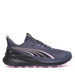 Buty do biegania Puma. Niebieskie obuwie sportowe damskie Puma, bez wzorów, bez zapięcia, do biegania. Za 269.99 zł.
