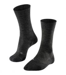 Skarpetki Falke TK2 Wool. Szare skarpety męskie Falke, bez wzorów, z poliamidu. Za 176.50 zł.