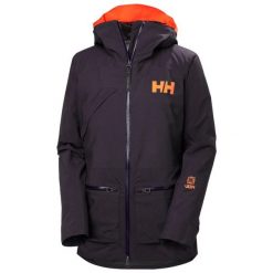 Damska kurtka narciarska Helly Hansen Lifaloft 3.0. Fioletowe kurtki sportowe damskie Helly Hansen, na zimę, bez wzorów, z puchu, bez ramiączek, bez kaptura, narciarskie. W wyprzedaży za 1,308.50 zł.