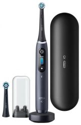 Szczoteczka magnetyczna Oral-B iO 8N Black Onyx + Etui czarny. Czarne szczoteczki elektryczne Oral-B. Za 699.00 zł.