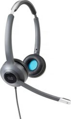 Słuchawki Cisco HEADSET 522 WIRED DUAL 3.5MM/USB HEADSET ADAPTER IN. Słuchawki nauszne Cisco. Za 545.27 zł.