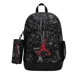 Plecak i piórnik Air Raid Czarny - 9A9250-F66. Czarne plecaki męskie Nike, bez wzorów. Za 284.99 zł.