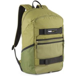 Plecak Puma Deck Backpack 22 L, Dla obu płci. Zielone plecaki damskie Puma, bez wzorów, z poliesteru, sportowe. Za 290.00 zł.