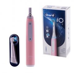 Braun Oral-B szczoteczka elektryczna iO 3 PINK. Różowe szczoteczki elektryczne BRAUN. Za 341.99 zł.