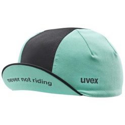 Czapka pod kask Uvex cycling cap. Niebieskie czapki damskie Uvex, bez wzorów. Za 84.77 zł.