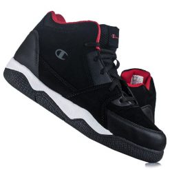Buty męskie sportowe do koszykówki CHAMPION OVERTIME PROLONGATION. Czarne buty sportowe męskie Champion, bez wzorów, bez zapięcia, do koszykówki. W wyprzedaży za 119.00 zł.