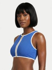 Seafolly Góra od bikini Beach Bound 31529-072 Niebieski. Niebieskie stroje kąpielowe damskie Seafolly, bez wzorów, z syntetyku. Za 389.99 zł.