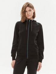 CMP Bluza 32D8016 Czarny Regular Fit. Czarne bluzy damskie CMP, bez wzorów, z bawełny, bez ramiączek, bez kaptura. Za 159.99 zł.