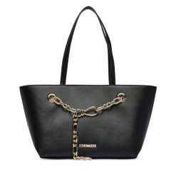 Torebka Steve Madden. Czarne shopperki damskie Steve Madden, bez wzorów, bez dodatków. Za 569.99 zł.