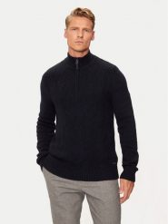 Pierre Cardin Sweter C5 51122/5076/6323 Granatowy Regular Fit. Niebieskie swetry męskie Pierre Cardin, m, bez wzorów, z bawełny, bez kołnierzyka, bez ramiączek. Za 289.99 zł.