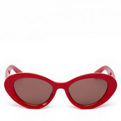 Okulary przeciwsłoneczne JENNY. Czerwone okulary przeciwsłoneczne damskie Jenny. Za 39.99 zł.