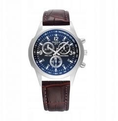 Zegarek Elegancki MĘSKI KWARCOWY Casual ekoskóra PASEK ELEGANCKI Brązowy. Brązowe zegarki męskie ITIMPORT, bez wzorów. Za 42.35 zł.