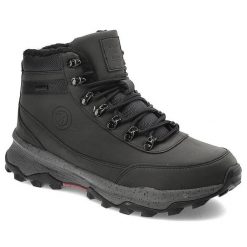 Czarne Trekkingi Cross Jeans Ocieplane Buty Męskie. Czarne botki męskie Cross Jeans, na zimę, z jeansu, bez zapięcia. Za 229.00 zł.