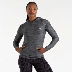 Bluza sportowa z kapturem damska Sprint City. Szare bluzy damskie Dare 2B, xs, bez wzorów, sportowe, bez ramiączek, z kapturem. Za 164.65 zł.