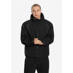 Kurtka turystyczna męska Prosto Contrast przejściowa. Czarne kurtki męskie Prosto., m, bez wzorów, bez kaptura. W wyprzedaży za 260.99 zł.
