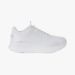 Buty Sneakersy Sportowe damska Swedemount New York Comfort Shoe. Białe obuwie sportowe damskie SWEDEMOUNT, bez wzorów, bez zapięcia. W wyprzedaży za 224.99 zł.