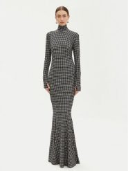 NORMA KAMALI Sukienka wieczorowa KK3243PL251657 Szary Slim Fit. Szare sukienki damskie Norma Kamali, s, bez wzorów, z syntetyku, wizytowe, bez kołnierzyka, bez ramiączek. Za 1,609.00 zł.