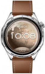 Smartwatch Honor Honor Watch 6 3,71 cm (1.46") AMOLED 46.5 mm Cyfrowy 464 x 464 px Ekran dotykowy Stal nierdzewna GPS. Cyfrowe zegarki smartwatch HONOR, bez wzorów. Za 855.99 zł.
