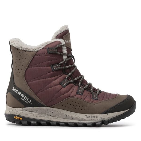 Śniegowce Merrell. Czerwone śniegowce damskie Merrell, bez zapięcia. Za 699.99 zł.