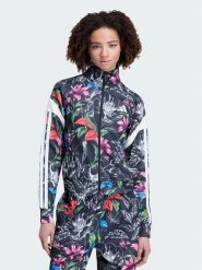 Adidas Bluza X Frarm Rio House Of Trio Track Top KX0042 Czarny Regular Fit. Czarne bluzy damskie Adidas, xs, bez wzorów, z syntetyku, bez ramiączek, bez kaptura. Za 349.99 zł.