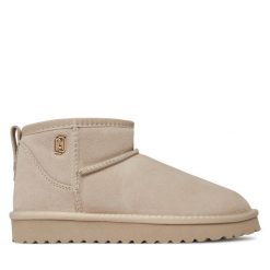 Śniegowce Liu Jo. Brązowe śniegowce damskie Liu Jo, bez zapięcia. Za 579.99 zł.