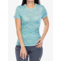 Koszulka merino damska Smartwool Merino Short Sleeve Tee Boxed. Czerwone koszulki sportowe damskie Smartwool, bez wzorów, bez ramiączek. Za 287.99 zł.