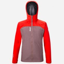 Kurtka trekkingowa Gore-Tex męska MILLET Seneca Gtx 2 L Jkt active fit. Brązowe kurtki męskie Millet, na zimę, l, bez wzorów, z gore-texu, z kapturem. Za 779.00 zł.