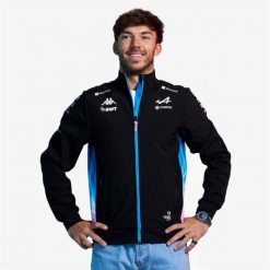 Kurtka z dresu Alpine F1 Amdacy 2024. Czarne kurtki sportowe męskie Kappa, m, bez wzorów, z dresówki, bez kaptura. Za 392.50 zł.