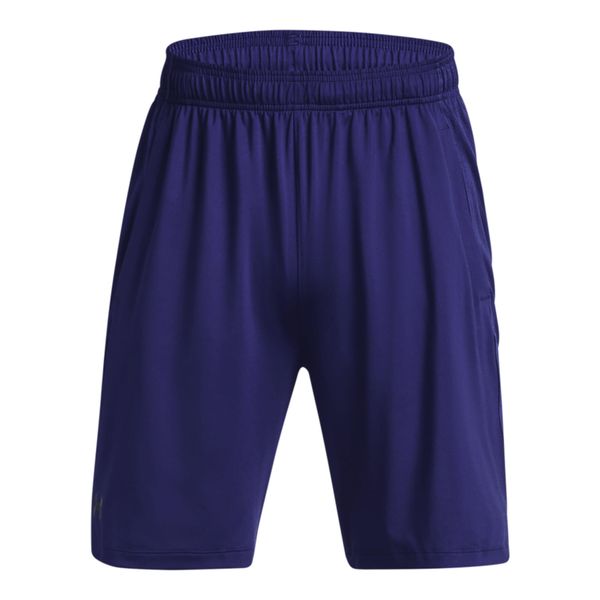 Spodnie sportowe męskie Under Armour 1376955468. Niebieskie buty sportowe męskie Under Armour, bez wzorów, z materiału, bez zapięcia, na fitness i siłownię. Za 163.00 zł.