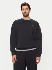 Under Armour Bluza UA Icon Heavyweight 1386553 Czarny Oversize. Czarne bluzy męskie Under Armour, l, bez wzorów, z bawełny, bez ramiączek, bez kaptura. W wyprzedaży za 249.99 zł.