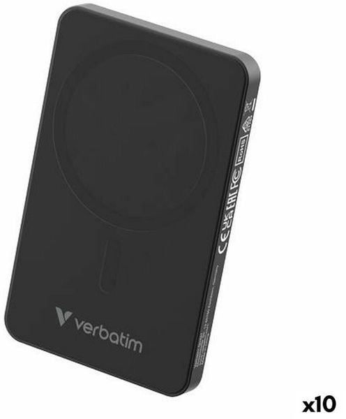 Powerbank Verbatim Power Bank Czarny 5000 mAh (10 Sztuk). Czarne powerbanki Verbatim. Za 1,441.00 zł.